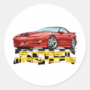 Sticker Rond 4ème transport AM de GEN de Pontiac