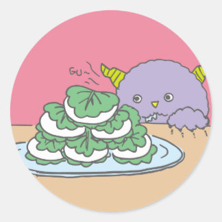 STICKER ROND 5月モンスターシール。