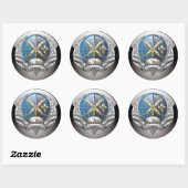 Sticker Rond [500] Emblème SOWT (Feuille)