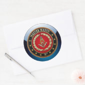 Sticker Rond [500] Master Mason, 3rd Degree [Edition spéciale] (Enveloppe)
