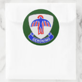 Sticker Rond 501e Régiment d'infanterie (aéroporté) (Sac)