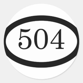 Sticker Rond 504e infanterie parachutée