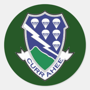 Sticker Rond 506th Régiment d'infanterie DUI (aéroporté)