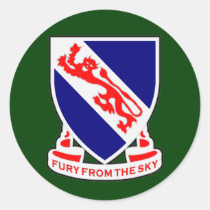 Sticker Rond 508e Régiment d'infanterie (aéroporté)