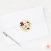 Sticker Rond 50 ans d'or (Enveloppe)