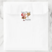 Sticker Rond 50 est de beaux tee-shirts et cadeaux (Sac)