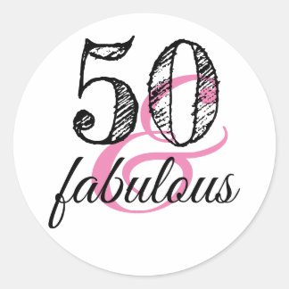 Sticker Rond 50 et fabuleux Custom