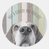 Sticker Rond 50ème demi-siècle et anniversaire fabuleux (Devant)