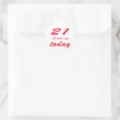 Sticker Rond 51 ans (Sac)