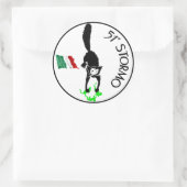 Sticker Rond 51 stormo, Force aérienne italienne (Sac)