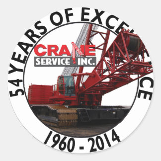 Sticker Rond 54 ans d'excellence