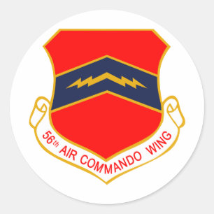 Sticker Rond 56e Escadre du Commando de l'Air