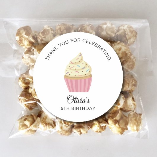 Sticker Rond 5e 10e 20e 30e 40e Fête du 50e Anniversaire Faveur