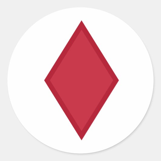 Sticker Rond 5e division d'infanterie - Patch d'insignes (Devant)