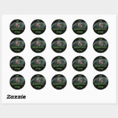Sticker Rond 5e forces spéciales Green Berets SF SFG SOF (Feuille)