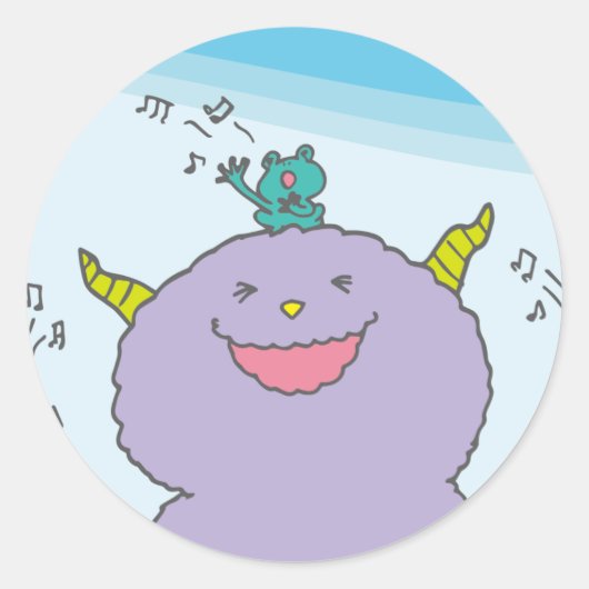 STICKER ROND 6月モンスターシール (Devant)