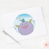 STICKER ROND 6月モンスターシール (Enveloppe)