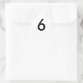 STICKER ROND 6 (Sac)