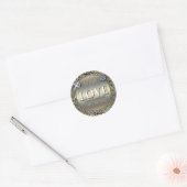 Sticker Rond 60 ans d'amour (Enveloppe)