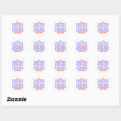 Sticker Rond 67 ans ! (Feuille)