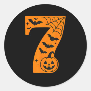Sticker Rond 67 Halloween Jumeaux Jumeaux Filles Frères Sis