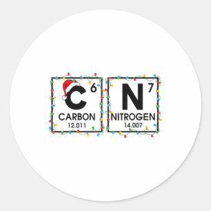 Sticker Rond 67 Mème Professeur Drôle Science Tableau Périodiqu