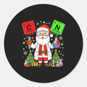 Sticker Rond 67 Professeur de sciences Chimie 67 Tableau périod