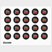 Sticker Rond 67 Voiture Bronco Suv (Feuille)