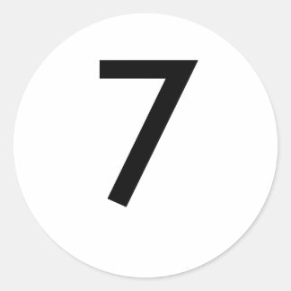 STICKER ROND 7