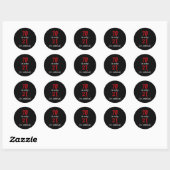 Sticker Rond 70 Est 21 Celsius 70 (Feuille)