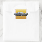 Sticker Rond 71 El Camino (Sac)