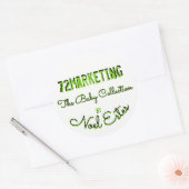 Sticker Rond 72 commercialisation de la collecte de bébés (Enveloppe)