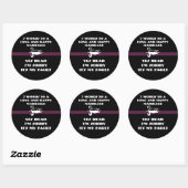 Sticker Rond 7 Mots Pour Un Mariage Long Et Heureux (Feuille)