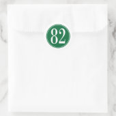 Sticker Rond #82 Cercle Vert (Sac)