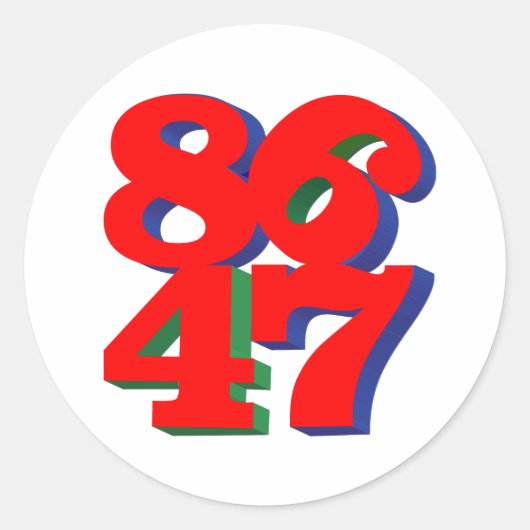 STICKER ROND 8647 (Devant)