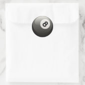 STICKER ROND 8 BALLE (Sac)