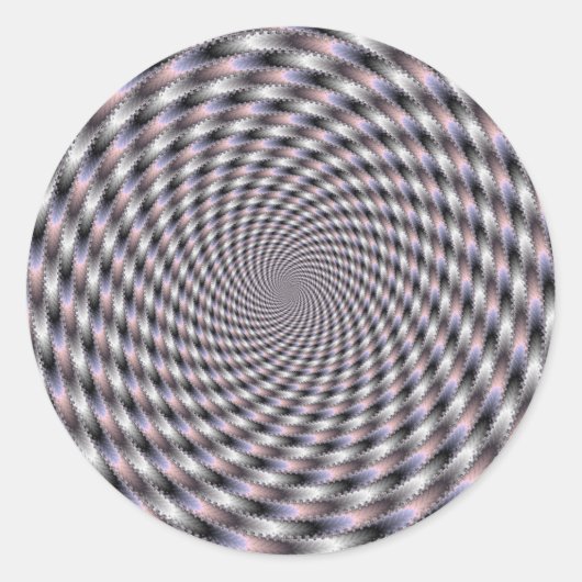 Sticker Rond 8 Vodkas Trop Nombreuses - Fractées (Devant)