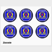 Sticker Rond 8e RRFS 1 (Feuille)