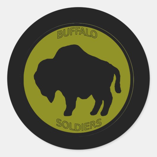 Sticker Rond 92e division d'infanterie de l'armée (Devant)