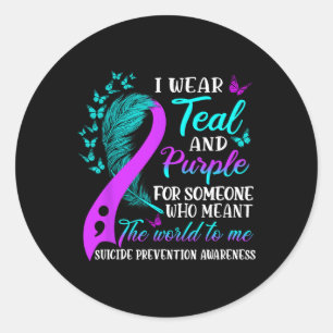 Sticker Rond 988 Sensibilisation à la prévention du suicide Sem
