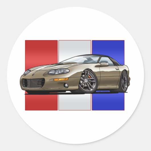 Sticker Rond 98-02 Camaro (Devant)