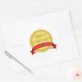 Sticker Rond 98% Chimp - Sélection Naturelle (Enveloppe)