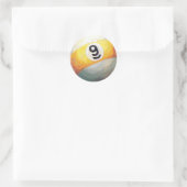 Sticker Rond 9 balles (Sac)