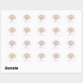 Sticker Rond 9e anniversaire Cloud Nine (Feuille)