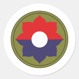 Sticker Rond 9e division d'infanterie