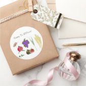 Sticker Rond a (Cadeaux)