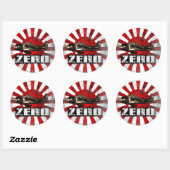 Sticker Rond A6M zéro (Feuille)