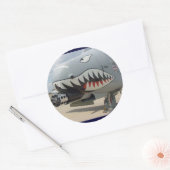 STICKER ROND A-10 THUNDERBOLT (Enveloppe)