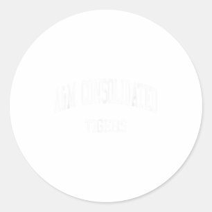 Sticker Rond A& ; m Consolidated High School Hs College Stat