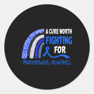 Sticker Rond A Cure Worth Fighting